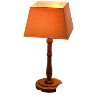 Vintage Rare Ikea Pine Wood Table Lamp