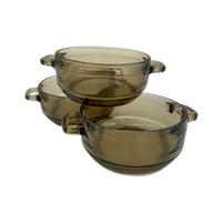 Set Arcoroc Soepkommen Rookglas 3 Stuks