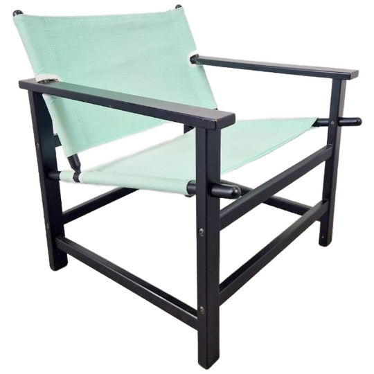 Vintage Safari Chair Hyllinge Møbler Denmark 1970 Fauteuil 1