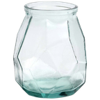 Bazar Bizar | De Wide Origami Vaas - Blauw thumbnail 1