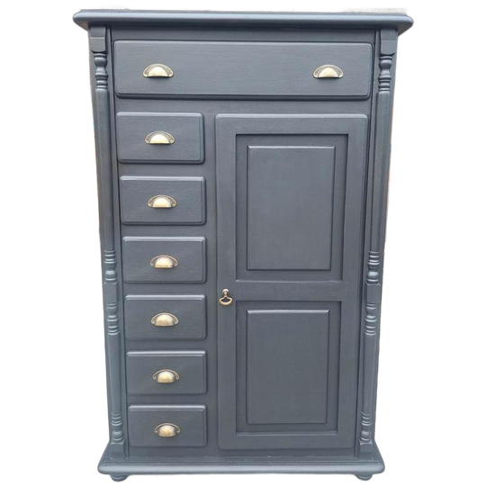 Matzwarte Ladekast 1