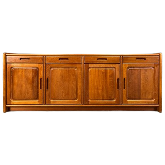 Mid Century Scandinavian Credenza By dyrlund, 1960s 1