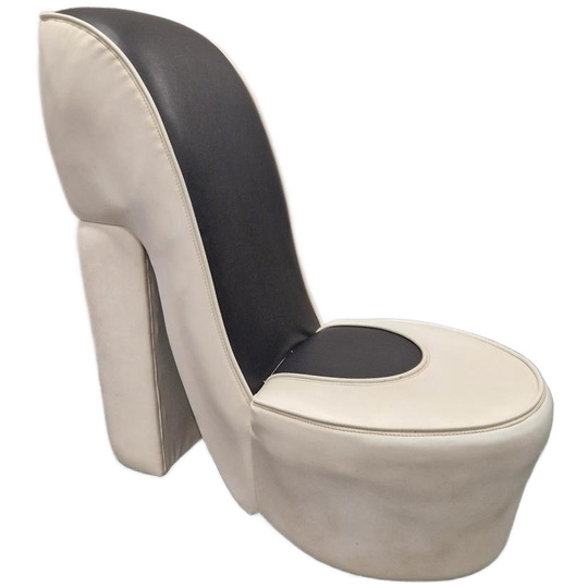 90's Vintage Fauteuil Hoge Hak Stoel 1