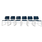 Stapelbare Matrix Krueger Stoel Van Thomas Tolleson, 1970's thumbnail 1