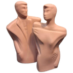 Popart, Vintage Set, Lindsey B Balkweill Stijl, Oud Roze thumbnail 1