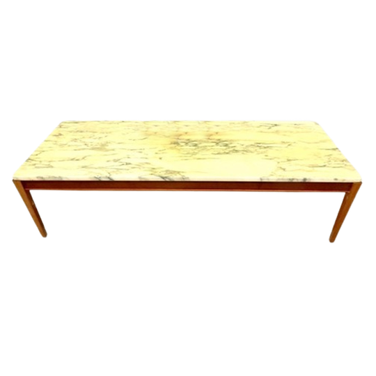 Retro Vintage Salontafel Tafel Marmer Jaren 60 Mid Century 1