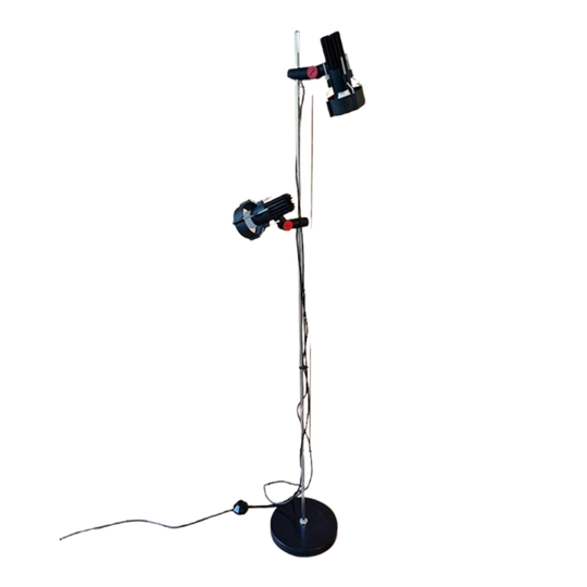 Vintage Vloerlamp Door Roger Tallon Voor Erco 1