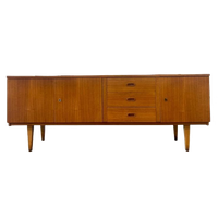 Vintage Scandinavische Houten Dressoir / Kast / Buffetkast