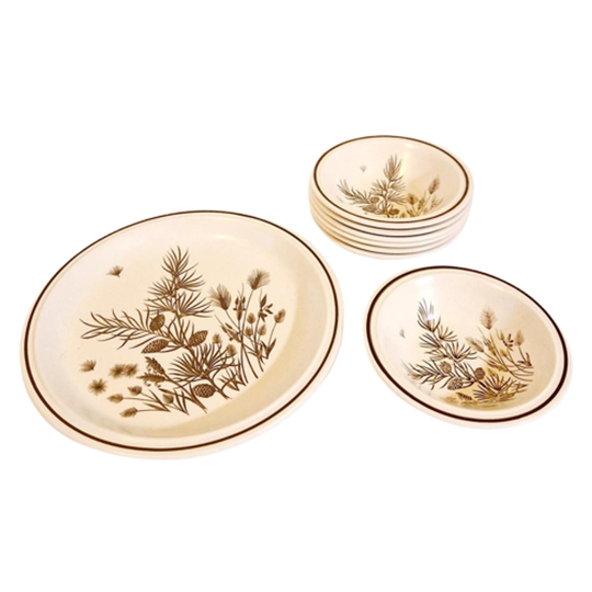 Pinewood By W.h. Grindley Co Ltd Schaaltjes Set 1