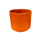 Vintage Adco Bloempot Oranje thumbnail 1
