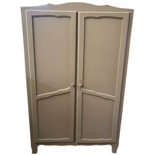 Vintage Brocante Kledingkast 1