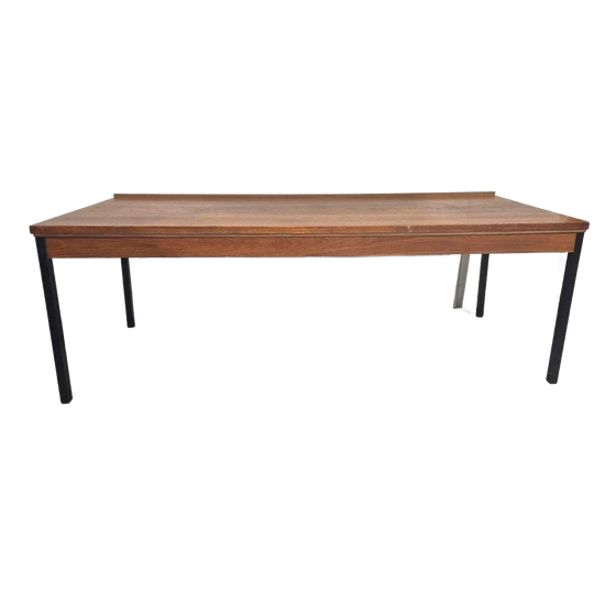 Een Groot Mid Century Vintage Engels Bureau Inpaktafel 1