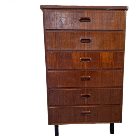 Scandinavische Ladekast Vintage Ladekast Wandkastje 1