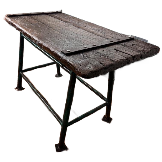 Vintage Industriële Werkbank / Sidetable / Keukeneiland 1