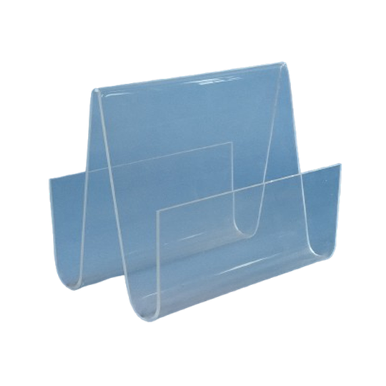 Transparante Acryl Plexi Tijdschriftenhouder 1