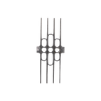 1980’s Brutalist Casted Door / Deur / Muurdecoratie Fixture, Germany thumbnail 1