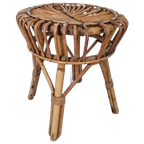 Vintage Franco Albini Rotan Bamboe Krukje Design thumbnail 1