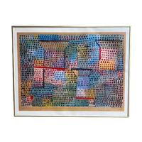 Paul Klee Art-Print Van Schilderij In Lijst 70 X 55