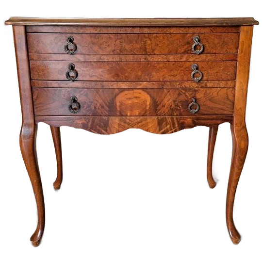 Antieke Sidetable, Wandconsole, Ladekast 73x39cm En 76cm Hoo 1
