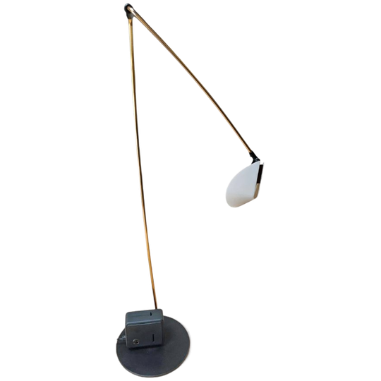 Italian Design Floor Lamp By Valenti / Model Ambra / Adjustable / Swivel Base / 1