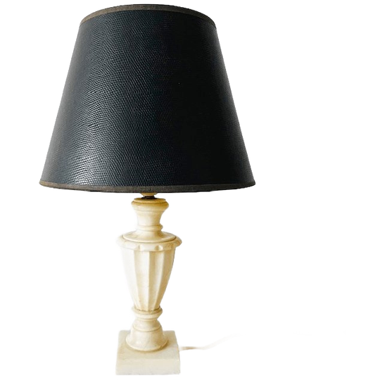Vintage Italiaanse Albast Marmeren Tafellamp 1950’s 1