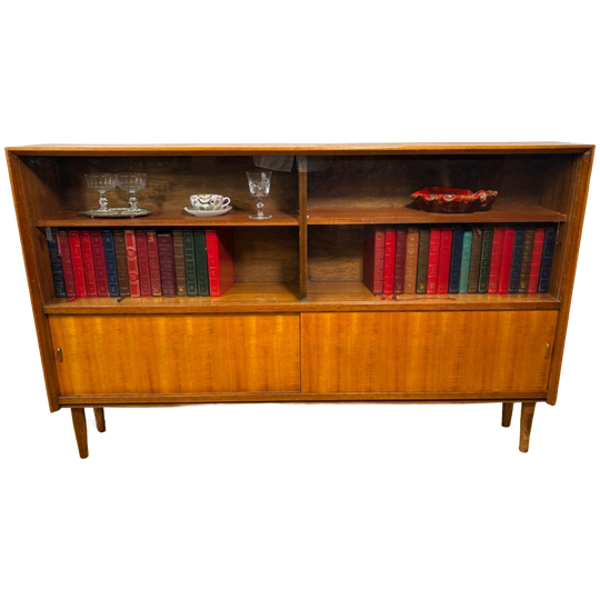 Vintage Teakhouten Boekenkast In Mid-century Retrostijl Van Herbert E. Gibbs, 1960 1