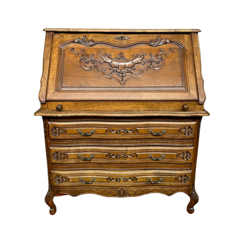 Luikse Secretaire In Regency-Stijl.