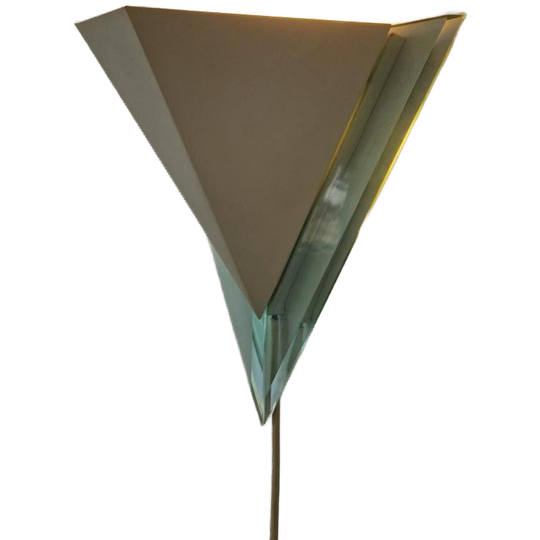 Postmodern Art Deco Revival Wandlamp Design Vintage. 1