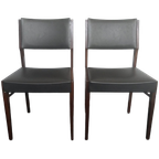 2x Teak Eetkamerstoelen thumbnail 1
