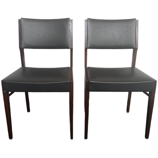 2x Teak Eetkamerstoelen 1