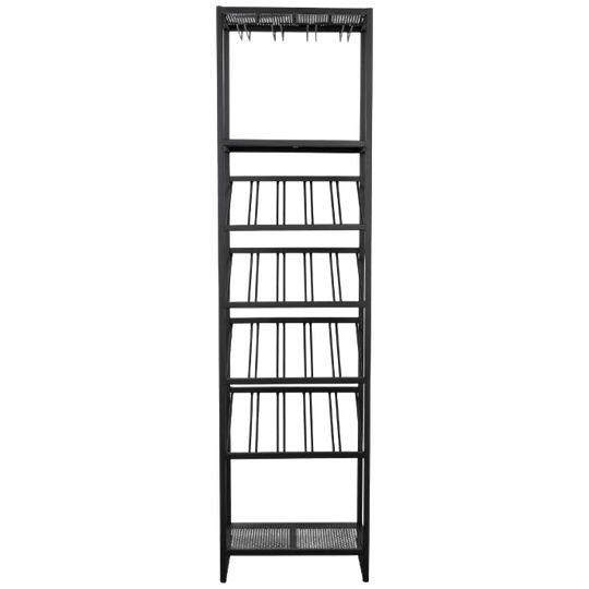 Zuiver | Cantor Wijnrek Zwart 1