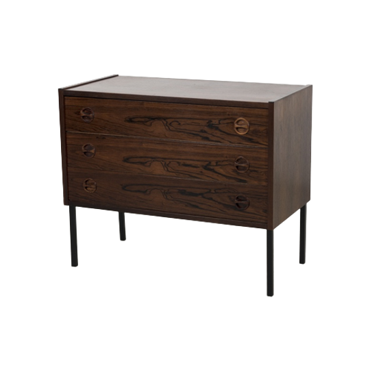 Palissander 3-ladenkast 66392 1
