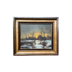 F. Busschots. "Winterlandschap". thumbnail 1