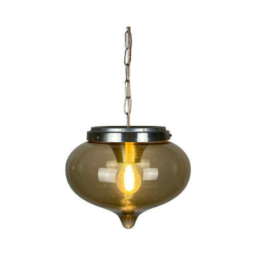 Dijkstra 'Druppel' Droplet Hang- Or Ceiling Light From The 1970’S