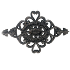 Franse Gietijzeren Ornament Societe Auxerres Metal. thumbnail 1