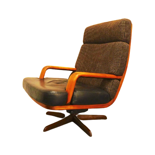 Rare And Early Version Of The Don Chair By Bernd Munzebrock, 1970S