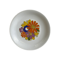 Retro Wandbord Seventies Bloem