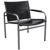 Leather Armchair “klinte” By Tord Björklund For IKEA