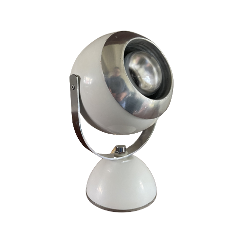 Space Age Bollamp / Eyeball Spot - Accentlicht - Lampje , Jaren 70 Design Lamp