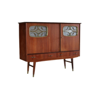 Vintage Buffetkast | Highboard | Teak | Jaren 60