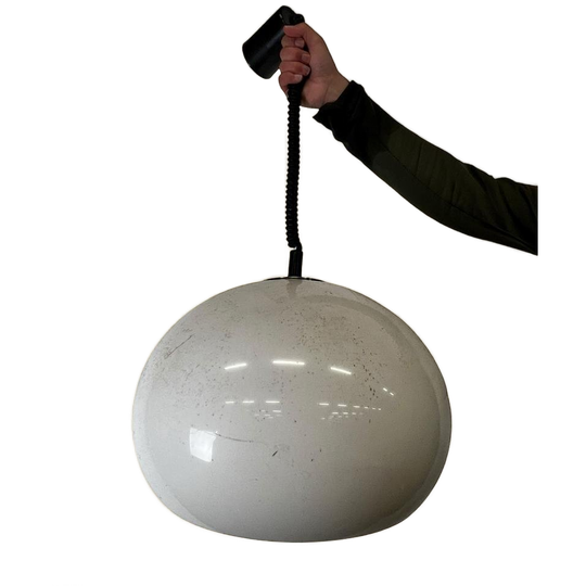 Vintage Witte Space Age Hanglamp / Luster 1