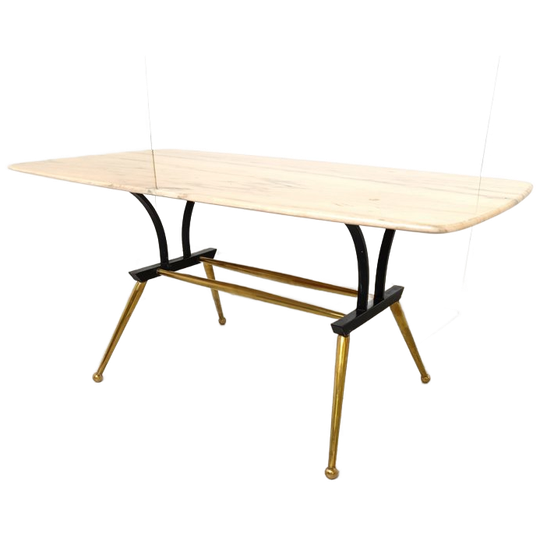 Vintage Italian Marble Coffee Table, 1950s 1