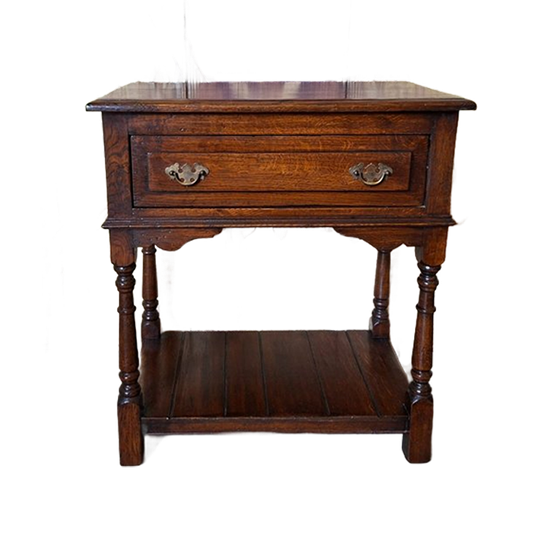 Antiek Klassieke Engels Sidetable, Haltafel, Wandconsole Afm.65x39m En 71cm Hoog. 1