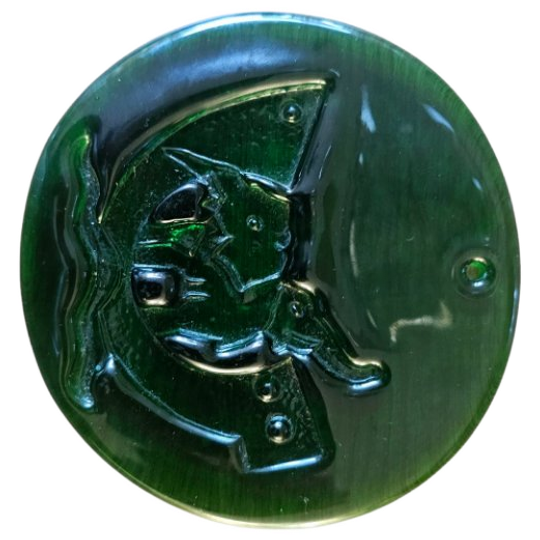 Holmegaard - Design Michael Bang - 'noah's Ark Elephants' - Suncatcher - 70's 1