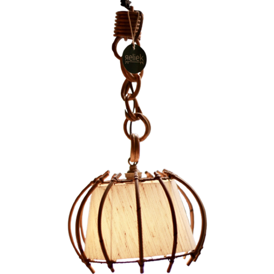 Vintage Rotan Hanglamp 1