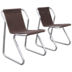 Set Of 2 Slingback Chairs By Topform, 1970s thumbnail 1
