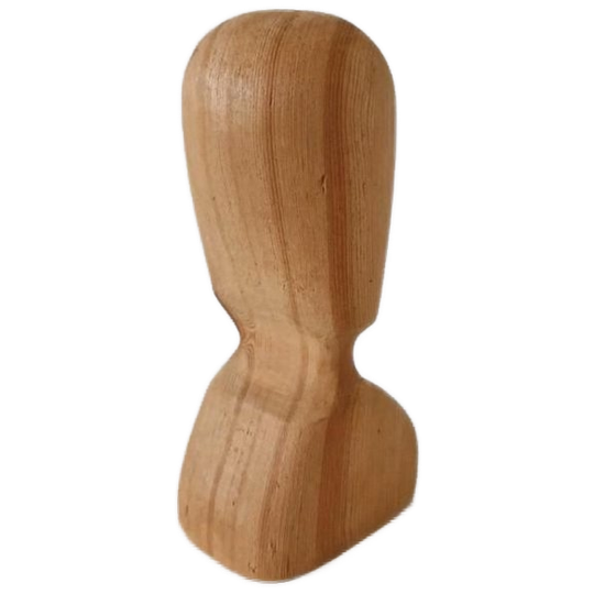 Vintage Houten Buste Beeldje Houtsnijwerk 1