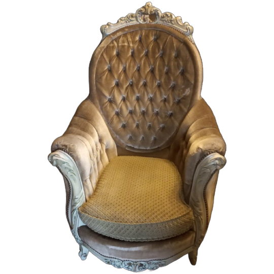 Paar Barok Fauteuils 1