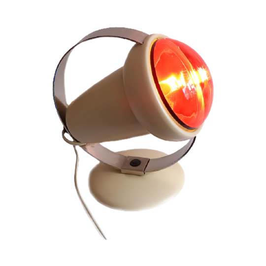 Vintage Ifraroodlamp Philips Ontwerp Door Charlotte Perriand, Jaren '50 1