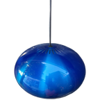 Blue Pendant Light Medio By Jo Hammerborg For <<<brand>>>, 1960 thumbnail 1